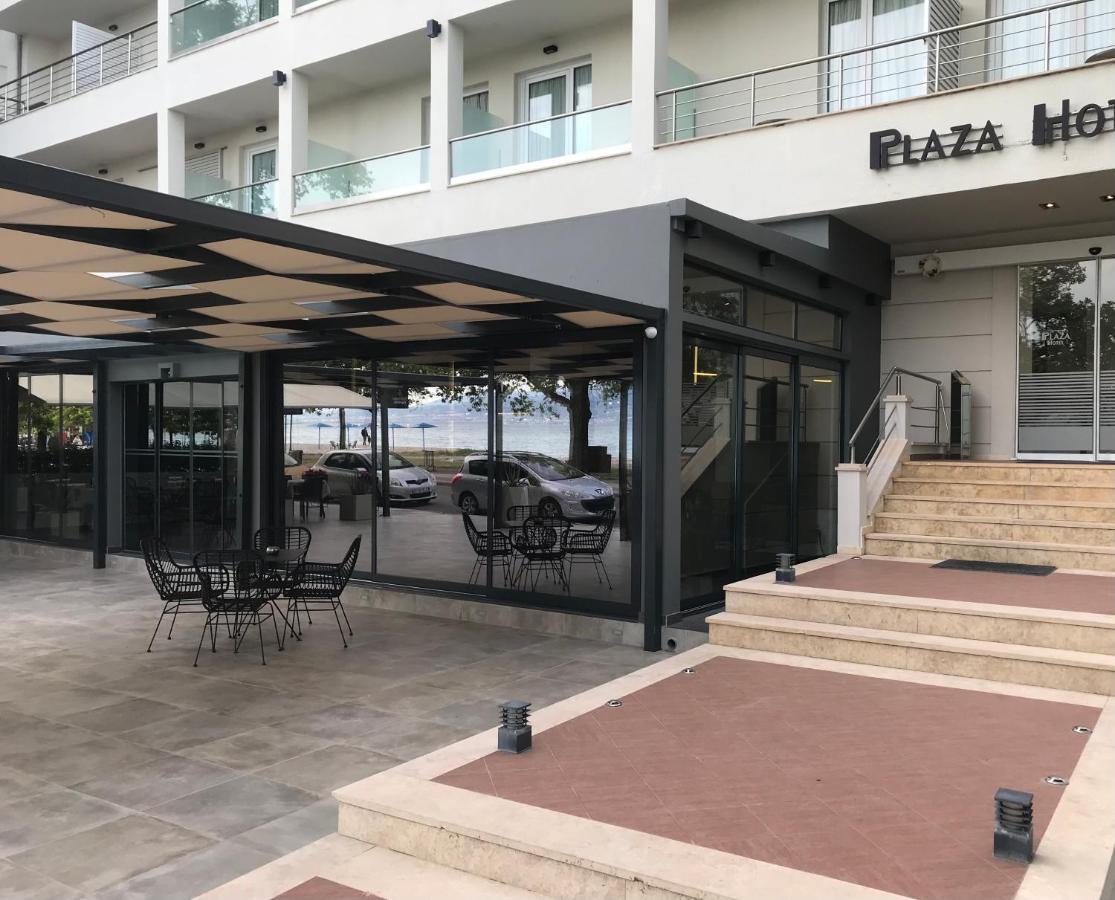 Plaza Hotel Нафпактос Экстерьер фото